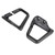 Black Seat Belt Shoulder Guides For 1993-2002 Camaro Firebird Convertible