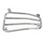 Floor Board Rack Carrier Chrome For Vespa 125 200 250 300 GTS GTV GT GTL