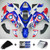 Injection Fairing Kit Bodywork Plastic ABS fit For Kawasaki ZX10R 2006-2007 116