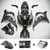 Injection Fairing Kit Bodywork Plastic ABS fit For Kawasaki ZX10R 2011-2015 116