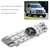 AMG Style Front Grille Grill Fit Mercedes-Benz ML-Class W164 2005-2008 Chrome
