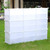 36 Pair Stackable Shoe Storage Cabinet Drawer Box Plastic Frame