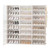 48 Pair Stackable Shoe Storage Cabinet Drawer Box Plastic Frame