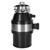 Garbage Disposal 3/4 HP 2800 RPM Under Sink Kitchen Food Waste Disposer w/ Plug Generic 