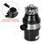 Garbage Disposal 3/4 HP 2800 RPM Under Sink Kitchen Food Waste Disposer w/ Plug Generic 