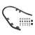 Front Fender Bumper Guard Crash Bar Mudguard For Vespa Sprint Primavera black Front Fender Bumper Guard Crash Bar Mudguard For Vespa Sprint Primavera black