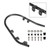 Front Fender Bumper Guard Crash Bar Mudguard For Vespa Sprint Primavera black Front Fender Bumper Guard Crash Bar Mudguard For Vespa Sprint Primavera black