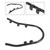 Front Fender Bumper Guard Crash Bar Mudguard For Vespa Sprint Primavera black Front Fender Bumper Guard Crash Bar Mudguard For Vespa Sprint Primavera black