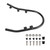 Front Fender Bumper Guard Crash Bar Mudguard For Vespa Sprint Primavera black Front Fender Bumper Guard Crash Bar Mudguard For Vespa Sprint Primavera black