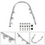 Front Fender Bumper Guard Crash Bar Mudguard For Vespa Sprint Primavera Front Fender Bumper Guard Crash Bar Mudguard For Vespa Sprint Primavera