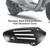Steel Exhaust Muffler Pipe Bracket Decorative Cover For Vespa Sprint 150 16-21