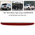 Red Third Brake Light Lamp A1648201056 For Mercedes-Benz W164 2005-2011