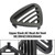 Upper Dash AC Heat Air Vent Black XW4Z19E630AAD for Ford Thunderbird 2002