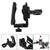 Adjustable Handlebar Cup Holder Bottle Mount Bracket 25Mm Silver For Motorcycle