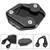 Kickstand Enlarge Plate Pad fit for Yamaha MT-09 MT 09 2021-2022 black