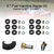 6PCS Fuel Injectors Seal O-Ring Kit MD164888 fit Mitsubishi 3000GT INP-014