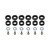 6PCS Fuel Injectors Seal O-Ring Kit MD164888 fit Mitsubishi 3000GT INP-014