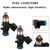 2PCS Fuel Injectors For POLARIS Ranger Crew 570 900 XP 2014-2019 0280158258 2521068