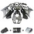 2017-2020 Suzuki GSXR1000 K17 Amotopart Injection Fairing Kit Bodywork Plastic ABS #102
