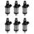 6PCS Fuel Injector 65L-13761-00-00 For Yamaha 150/200/225 HP 2 Stroke