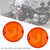 Turn Signal Light Lens Cover For Yamaha V Star 650 1100 Vmax 1200/1700 Amber