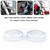 Turn Signal Light Lens Cover For Yamaha V Star 650 1100 Vmax 1200/1700 Clear