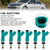 6PCS Fuel Injectors 23250-0P010 For Toyota Camry Highlander Sienna ES350 3.5L V6
