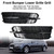 Front Bumper Lower Grille Grill Fit Audi A6 C7 S-Line 2014-2018 Matt Black