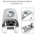 Chrome Front Driver Exterior Door Handle Lock Cylinder Cap For Explorer 11-19