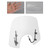 ABS Motorcycle Windshield WindScreen fit for Vespa Primavera 150 2014-2021