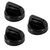 3 Pack Key Switch Cover Black For Polaris 5433534 Sportsman Scrambler Magnum