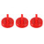3 Pack Key Switch Cover Red For Polaris 5433534 Sportsman Scrambler Magnum