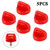 5 Pack Key Switch Cover Red For Polaris 5433534 Sportsman Scrambler Magnum