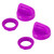 2PCS Violet Ignition Key Cover w/Nut For Polaris RZR XP 570 800 900 1000 5433534