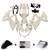 2008-2010 Suzuki GSXR 600/750 K8 Amotopart Injection Fairing Kit Bodywork Plastic ABS #116