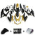 2008-2010 Suzuki GSXR 600/750 K8 Amotopart Injection Fairing Kit Bodywork Plastic ABS #133