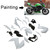 Injection Fairing Kit Bodywork Plastic ABS fit For Kawasaki Z250 Z300 2015-2016 #103