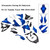 Injection ABS Plastic Bodywork Fairing Kit for Yamaha Tracer 900 2018-2020 7#