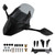 ABS Motorcycle Windshield WindScreen fit for Yamaha NMAX155 N-MAX 155 2021-2022 ABS Motorcycle Windshield WindScreen fit for Yamaha NMAX155 N-MAX 155 2021-2022