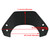 Short Motorcycle Windshield WindScreen fit for Vespa Sprint 150 2016-2021 BLK