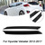 L+R Windshield Pillar Trim Exterior Molding For Hyundai Veloster 2012-2017 L+R Windshield Pillar Trim Exterior Molding For Hyundai Veloster 2012-2017
