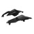 Rear Tail Side Seat Cover Fairing Cowl for Honda CB650R CBR650R 21-22 Carbon