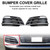 Front Bumper Grille Grill 80A807679MRU6 Fit Audi Q5 SQ5 2018-2022 Pre-Facelift