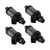 4PCS Fuel Injectors 06164-P0F-000 Fit Honda Prelude 2.2L VTEC 1993-1996 4PCS Fuel Injectors 06164-P0F-000 Fit Honda Prelude 2.2L VTEC 1993-1996