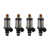 4PCS Fuel Injectors 06164-P0F-000 Fit Honda Prelude 2.2L VTEC 1993-1996