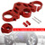 CNC Aluminum Upper Front Top Triple Tree Clamp For YAMAHA R15 V4 R15M 2022 Red CNC Aluminum Upper Front Top Triple Tree Clamp For YAMAHA R15 V4 R15M 2022 Red