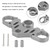 CNC Aluminum Upper Front Top Triple Tree Clamp For YAMAHA R15 V4 R15M 2022 Silver CNC Aluminum Upper Front Top Triple Tree Clamp For YAMAHA R15 V4 R15M 2022 Silver