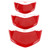Front Decorative Horn Cover For VESPA Sprint Primavera 125/150 2014-2021 Red