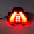 LED Rear Tail Light Brake Turn Signals For Yamaha MT-07 MT07 2021-2023 Clear
