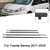 Car Window Weatherstrip Seal Belt Moulding For Toyota Sienna 2011-2020 Car Window Weatherstrip Seal Belt Moulding For Toyota Sienna 2011-2020